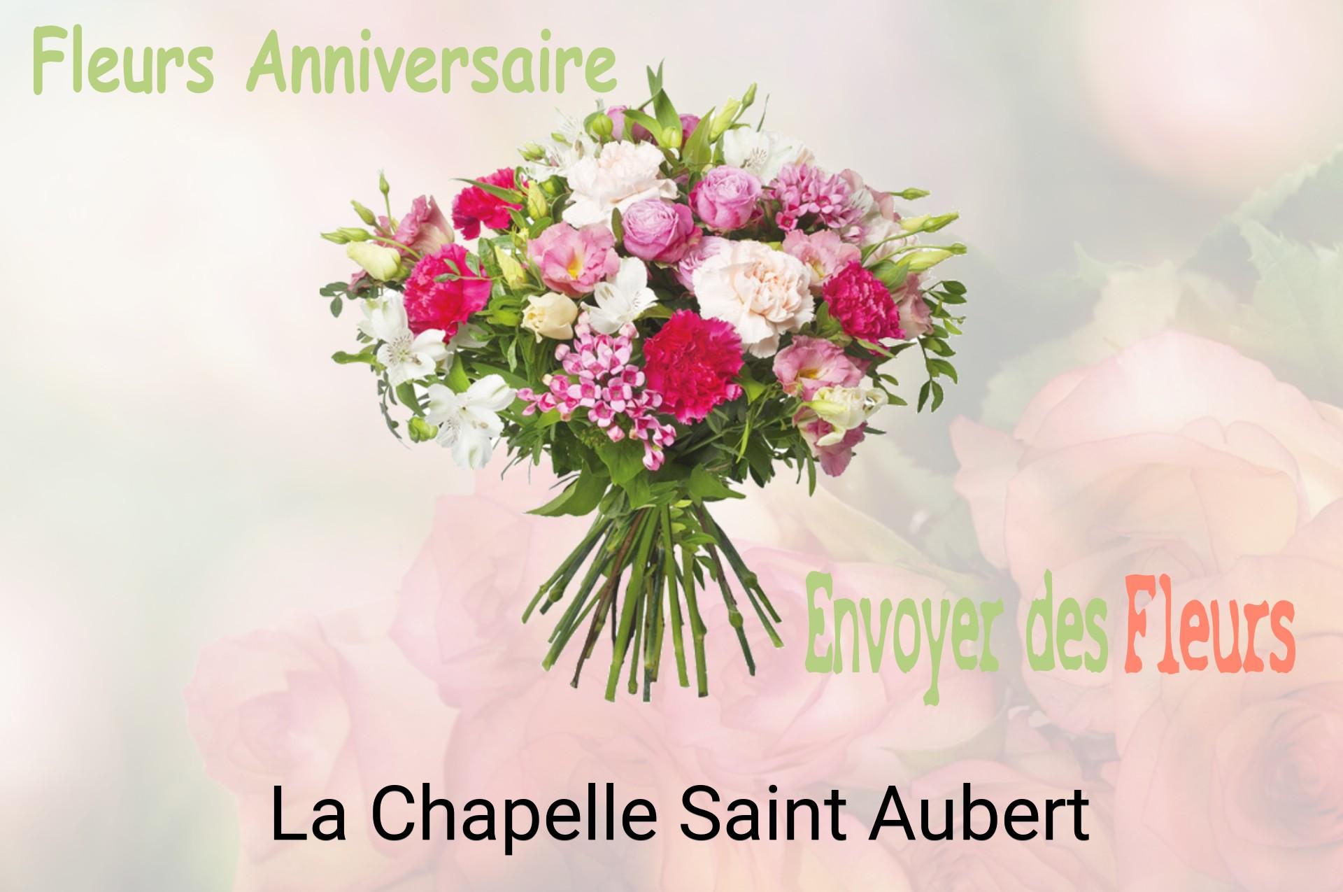 Bouquet de fleurs d’anniversaire livré à La Chapelle-Saint-Aubert