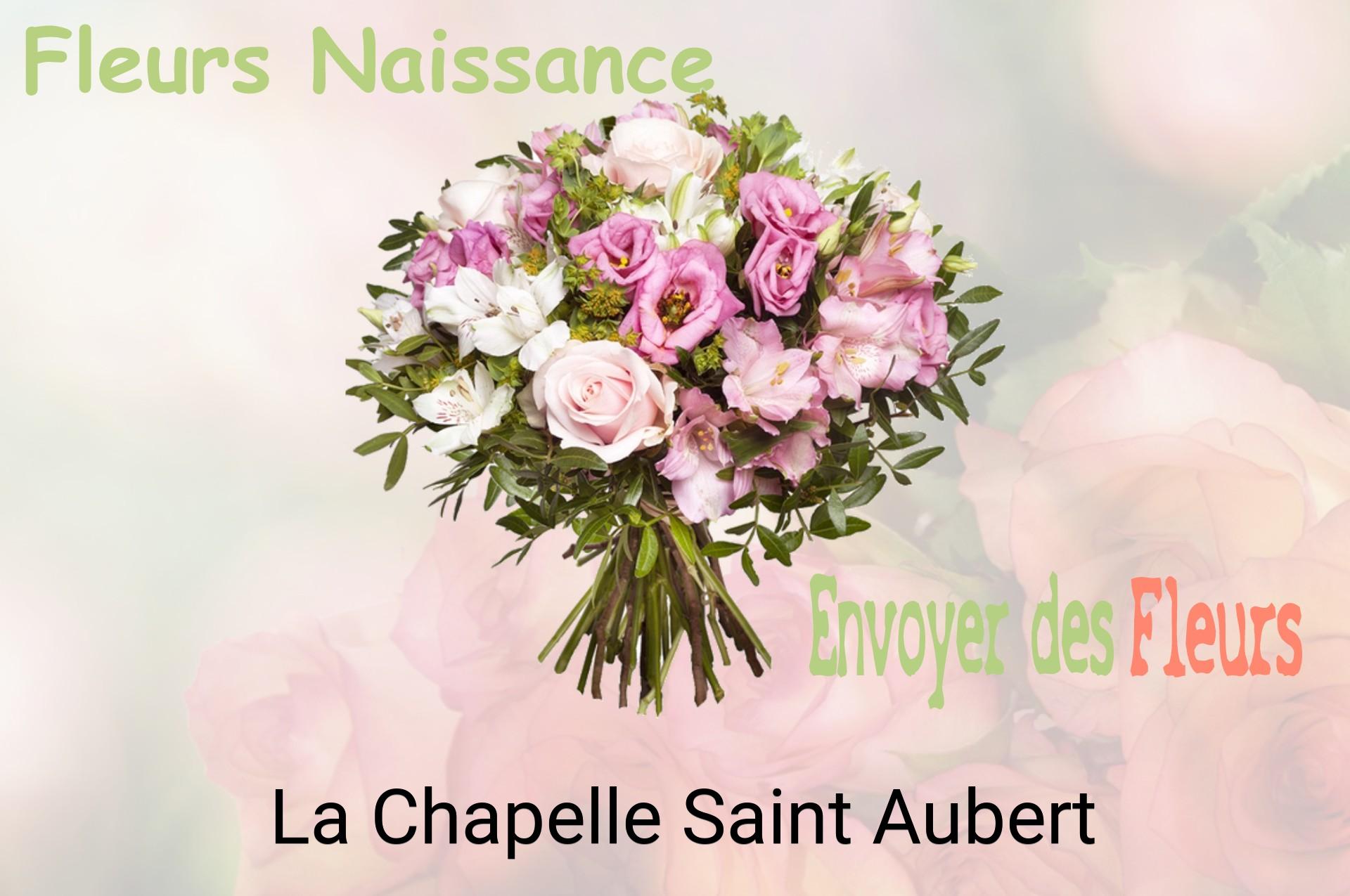 Bouquet de fleurs de naissance livré à La Chapelle-Saint-Aubert