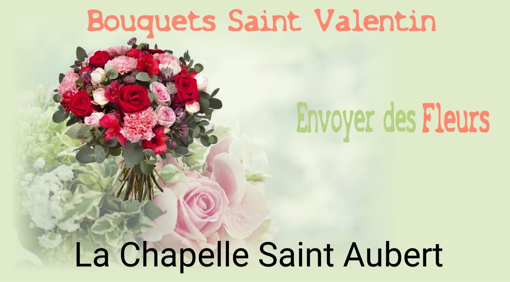 Roses de Saint-Valentin livrées à La Chapelle-Saint-Aubert
